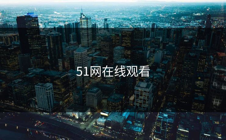 51网在线观看